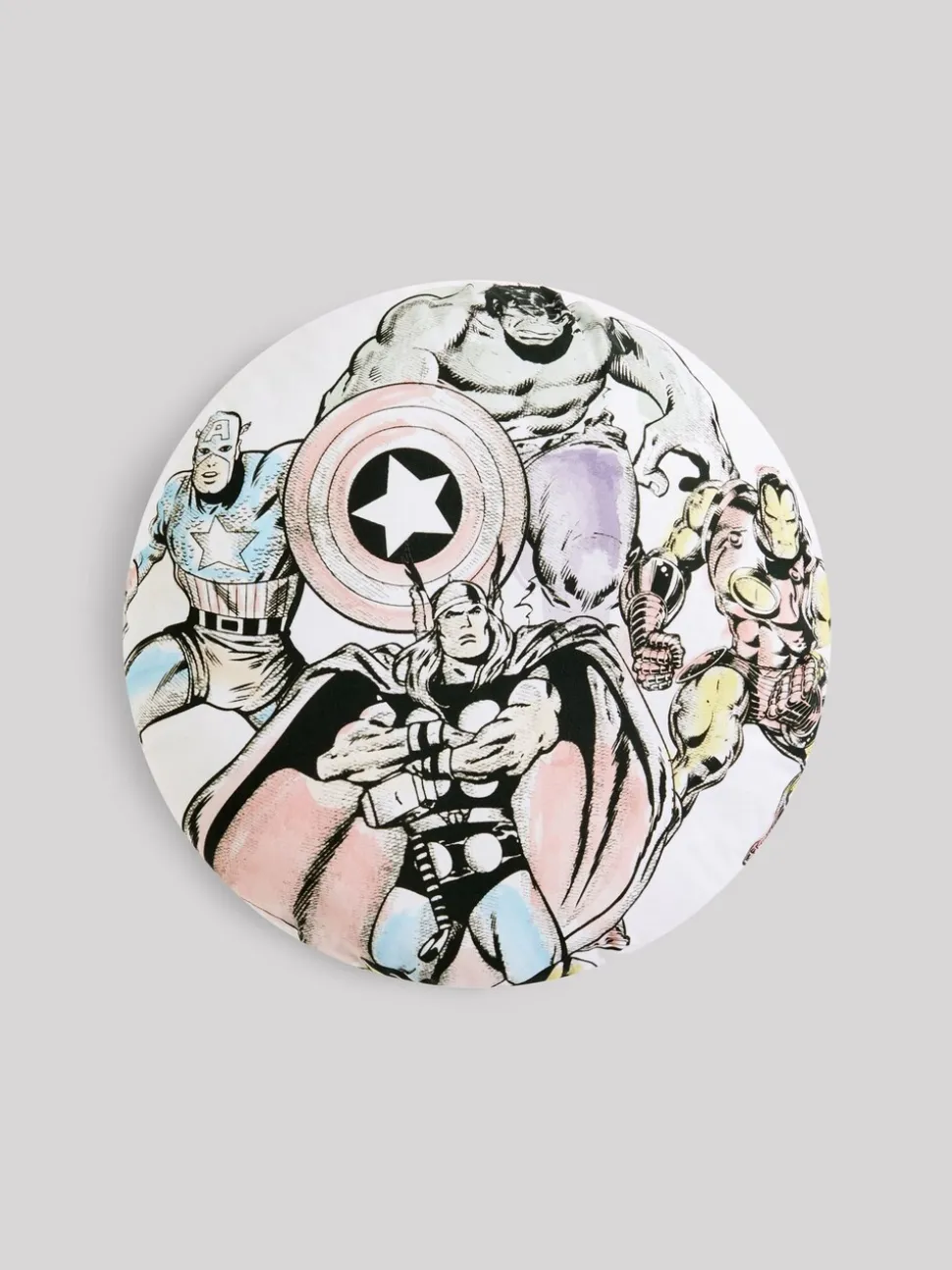 Marvel 100% katoenen rond kussen