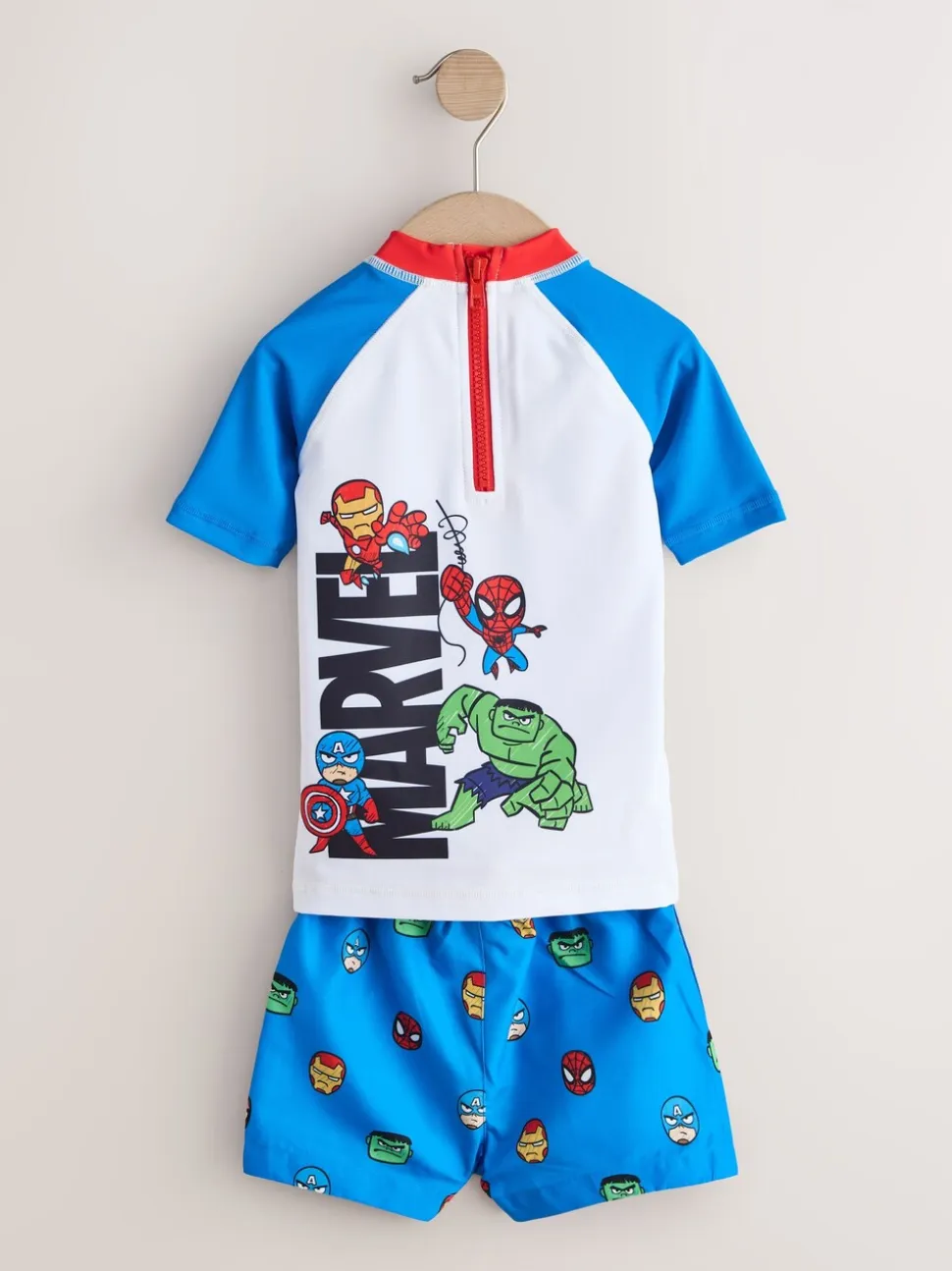 Marvel - Set van surfhemdje en zwembroek (3mnd -7jr)