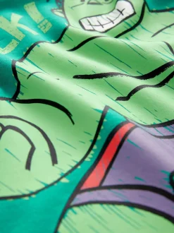 Marvel Rood/groen/blauw - Verpakking van 3 knusse pyjama's (9 mnd-8 jr)
