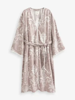 Mauve roze - Laura Ashley Josette badjas