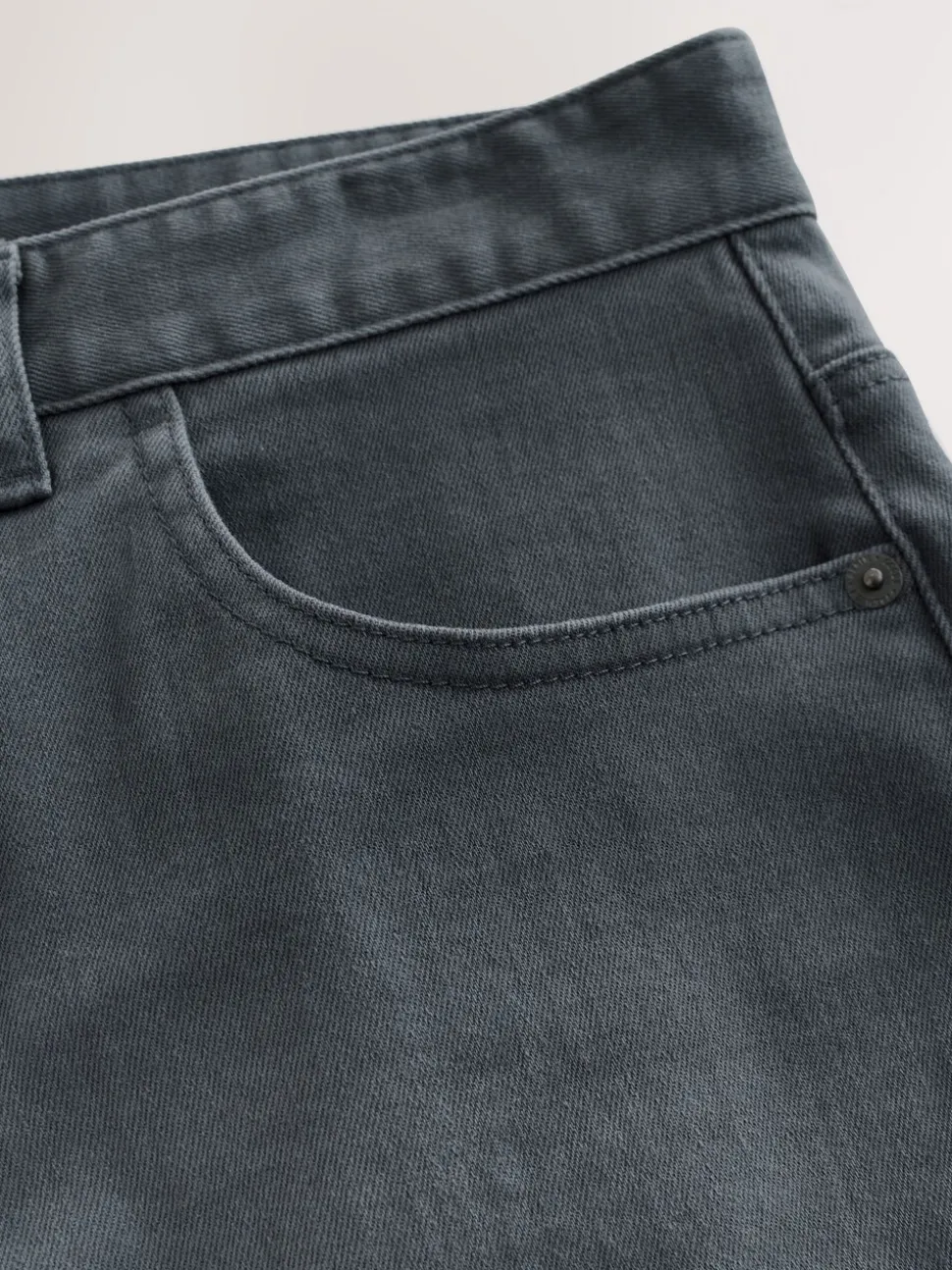 Medium blauwgrijs - Enkele - Slim fit klassieke stretchy jeans