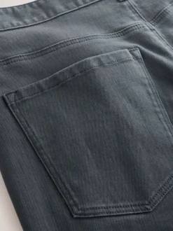 Medium blauwgrijs - Enkele - Slim fit klassieke stretchy jeans
