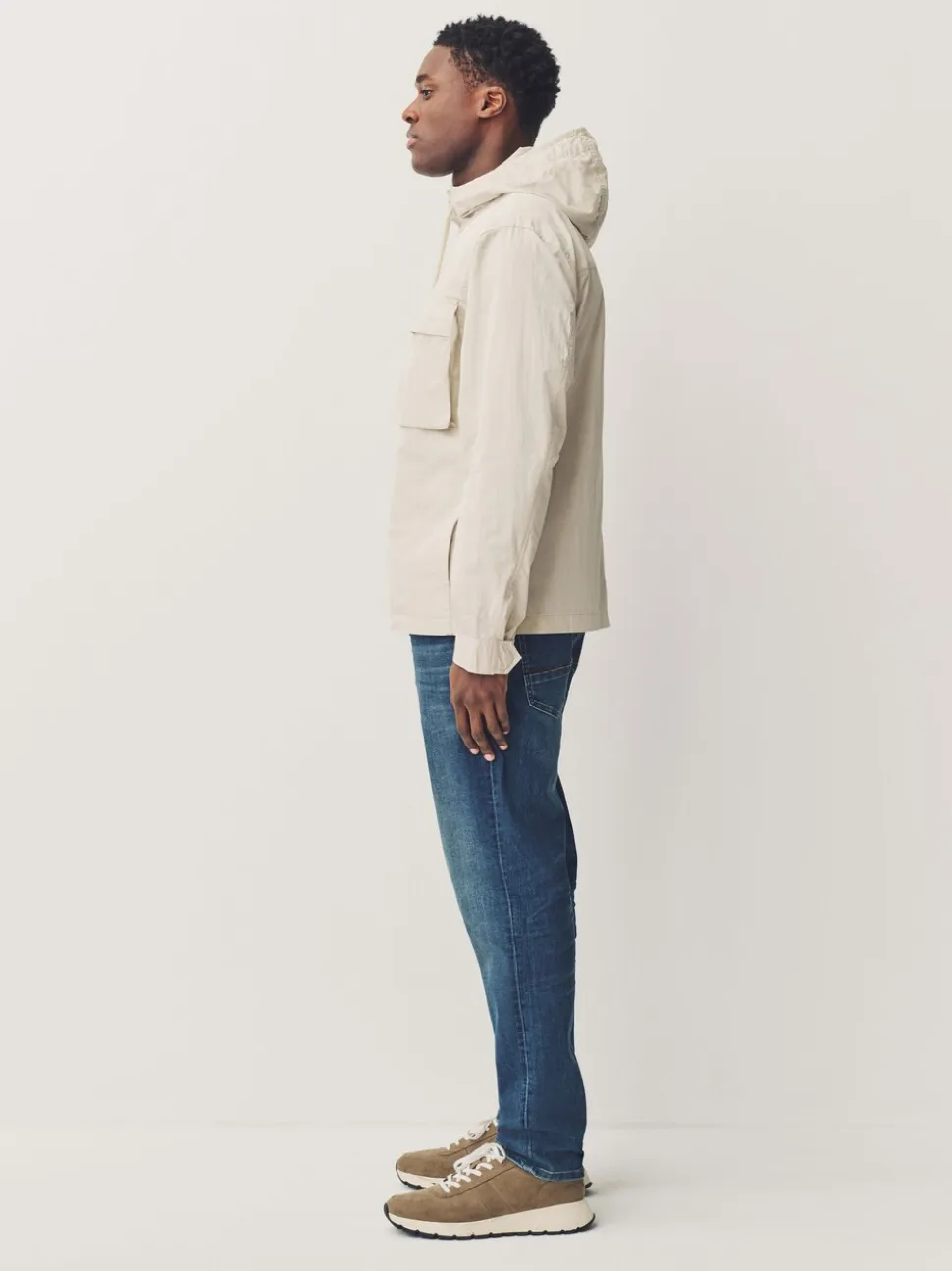 Mediumblauw - Slim Fit - Authentieke stretch denim jeans