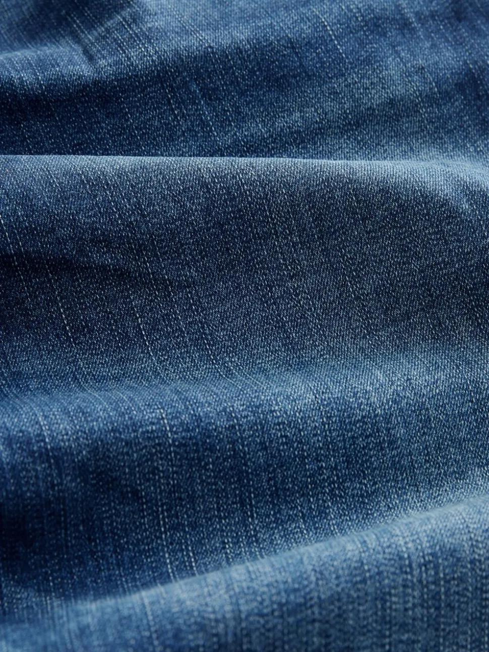 Mediumblauw - Slim Fit - Authentieke stretch denim jeans