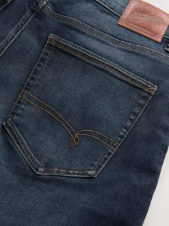 Medium-indigoblauw - Slim Fit - Motionflex jeans