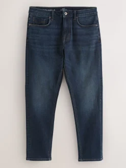 Medium-indigoblauw - Slim Fit - Motionflex jeans