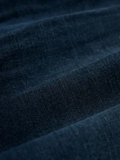 Medium-indigoblauw - Straight fit - Motionflex jeans