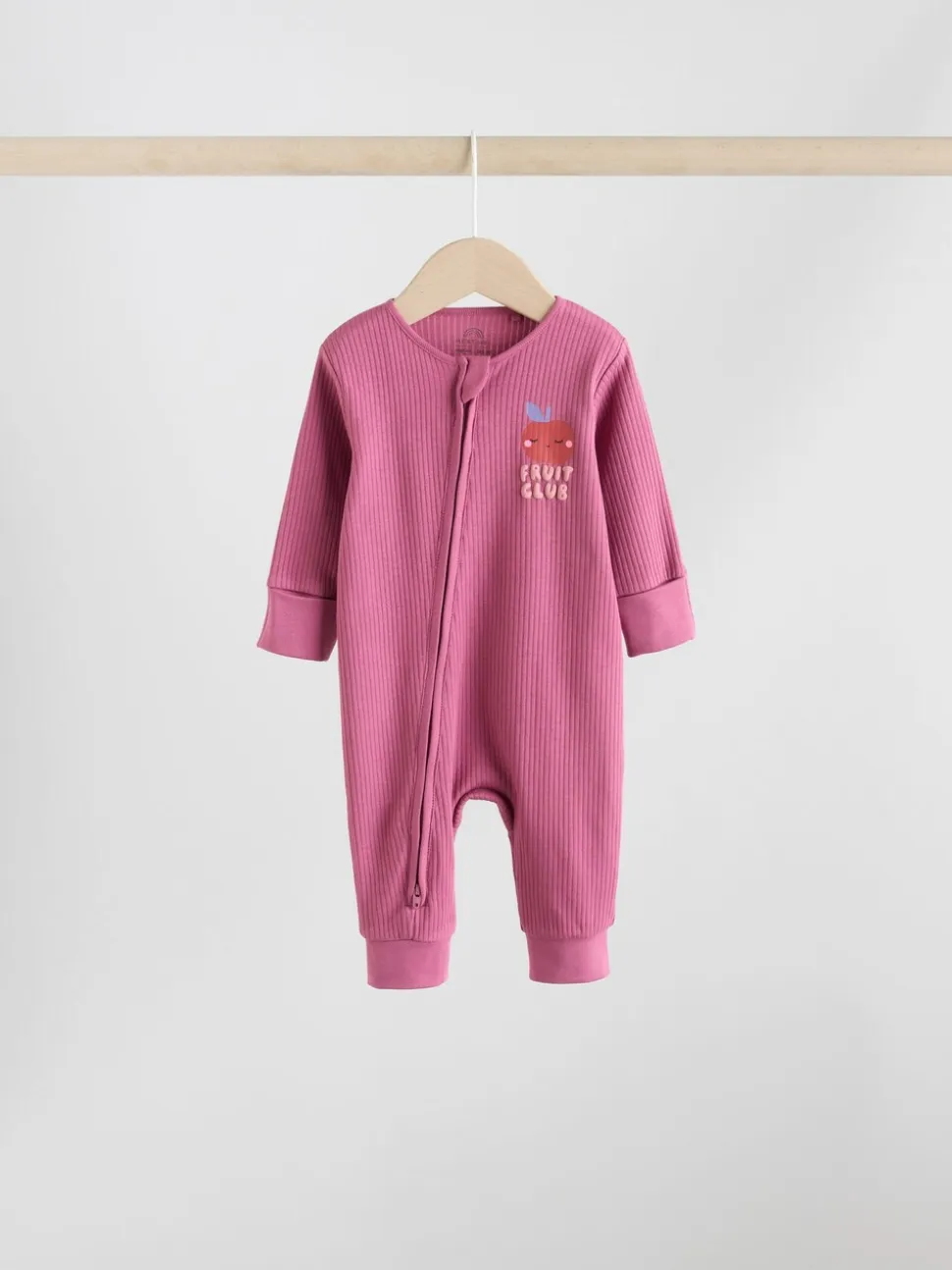 Meerkleurig met bloemenprint - Verpakking van 3 babyslaappakjes met tweewegrits (0 mnd - 3 jr)