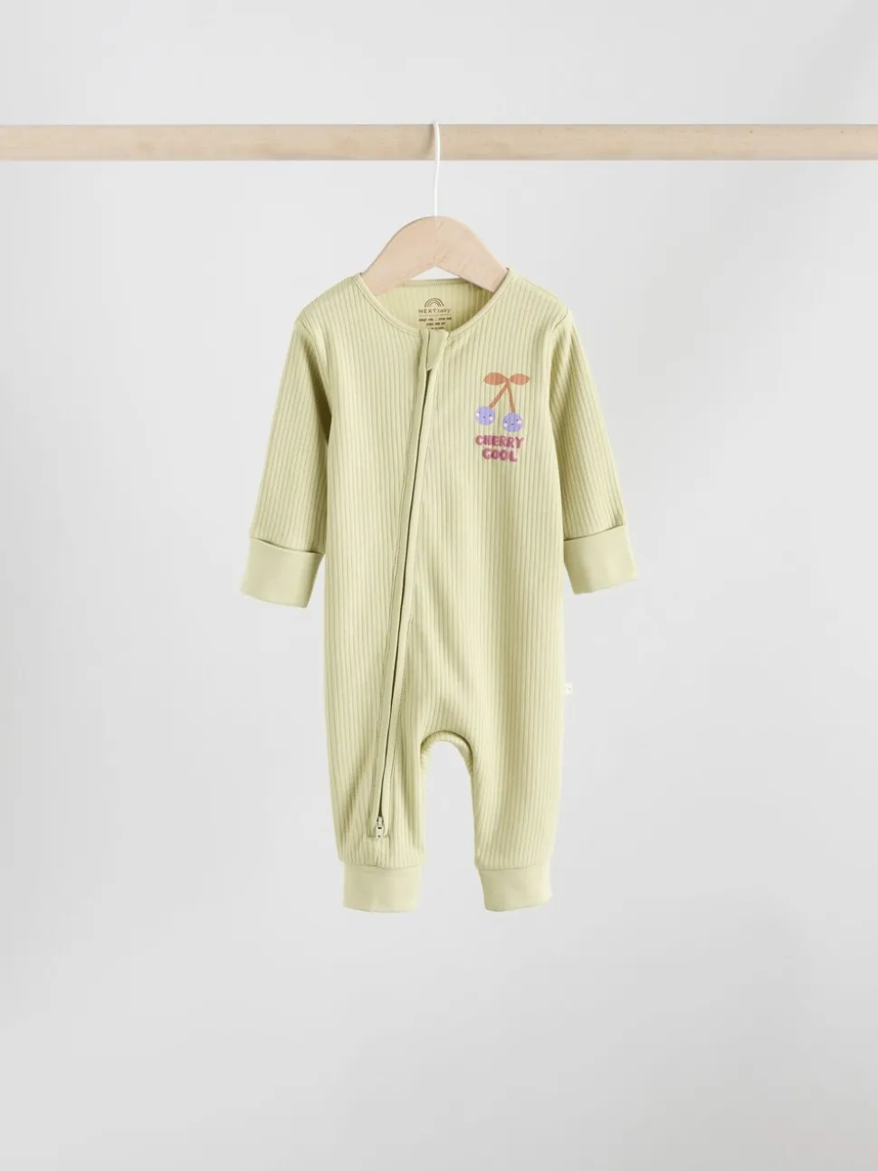 Meerkleurig met bloemenprint - Verpakking van 3 babyslaappakjes met tweewegrits (0 mnd - 3 jr)