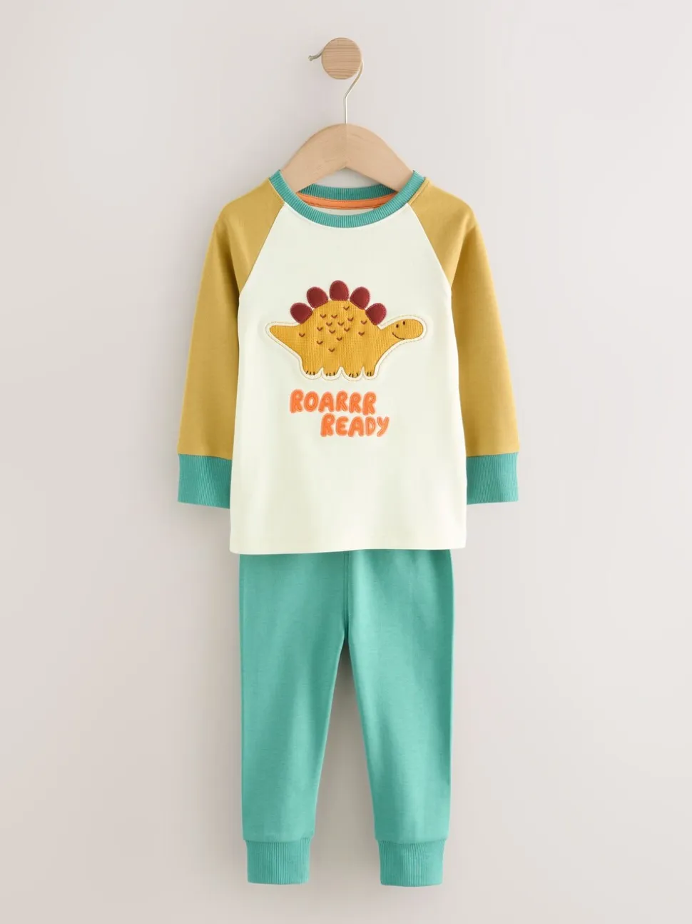 Meerkleurig met dinosaurussen - Verpakking van 3 knusse pyjama's (9 mnd-10 jr)