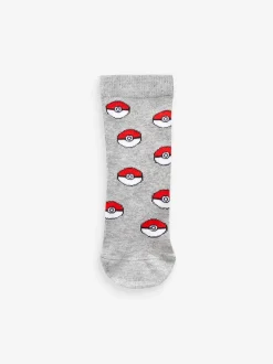 Meerkleurig Pokémon - Gaming sokken met hoog aandeel katoen 3 paar