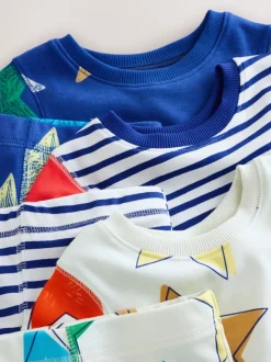Meerkleurig sterren  - Verpakking van 3 knusse pyjama's (9 mnd-10 jr)