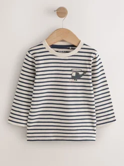 Meerkleurig voertuigen  - Set van 5 T-shirts met lange mouwen (3 mnd-7 jr)