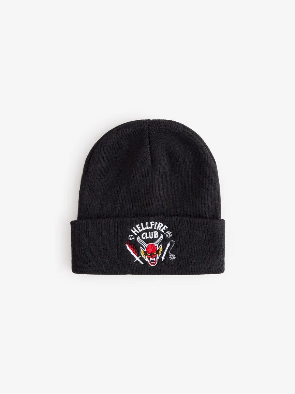 Meerkleurig zwart - Vanilla Underground Adults Stranger Things Muts