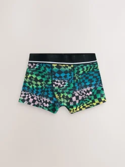 Meerkleurige grafittiprint - Verpakking van 5 trunks (3-16jr)