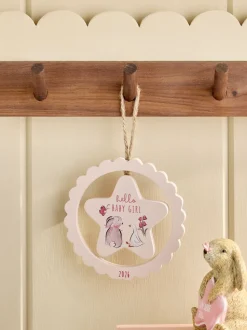 Meisje begoren in 2026 - decoratie om op te hangen