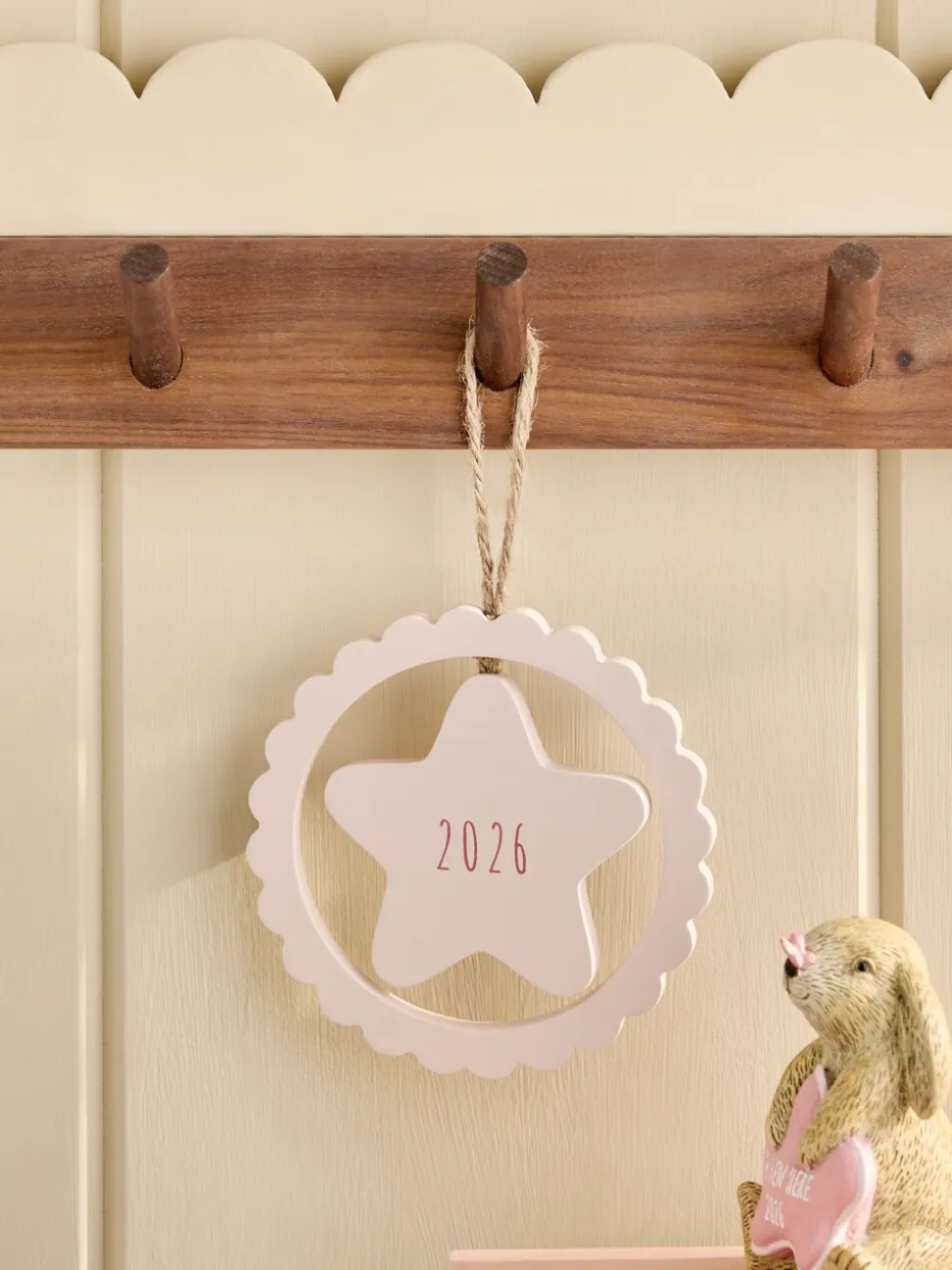 Meisje begoren in 2026 - decoratie om op te hangen