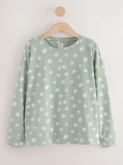 Met stippen - Long Sleeve Pyjamas 3 Pack