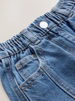 Middenblauw denim - Barrel jeans (3mnd -7jr)