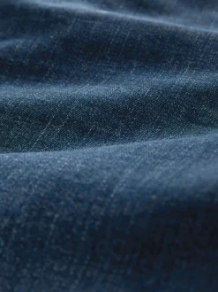 Middenblauw denim - Lift, slim en shape jeans met bootcut