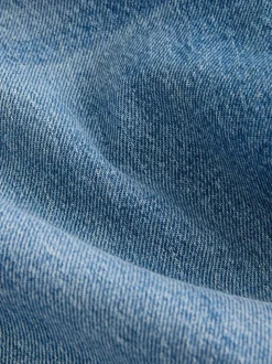 Middenblauw denim - Mom Comfort Jeans met Stretch Column