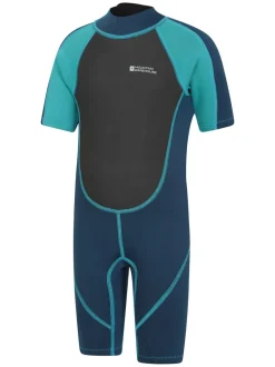 Middenblauw denim - Mountain Warehouse Kids Shorty 2.5/2mm Wetsuit