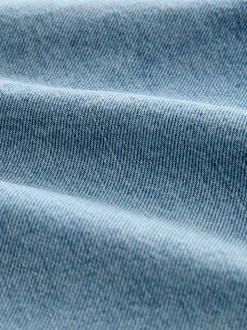 Middenblauw met wassing - EDIT Jort denim shorts