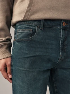Middentint - Straight fit - Authentieke stretch denim jeans