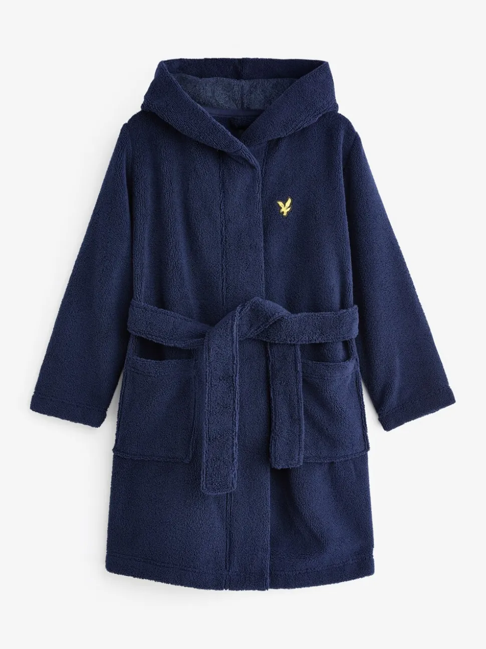Midnight Blue - Lyle & Scott Boys Bucke Bathrobe