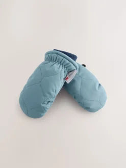 Mineraalblauw - Skiwanten en Handschoenen (3mnd -6jr)