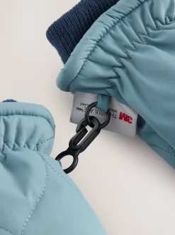 Mineraalblauw - Skiwanten en Handschoenen (3mnd -6jr)
