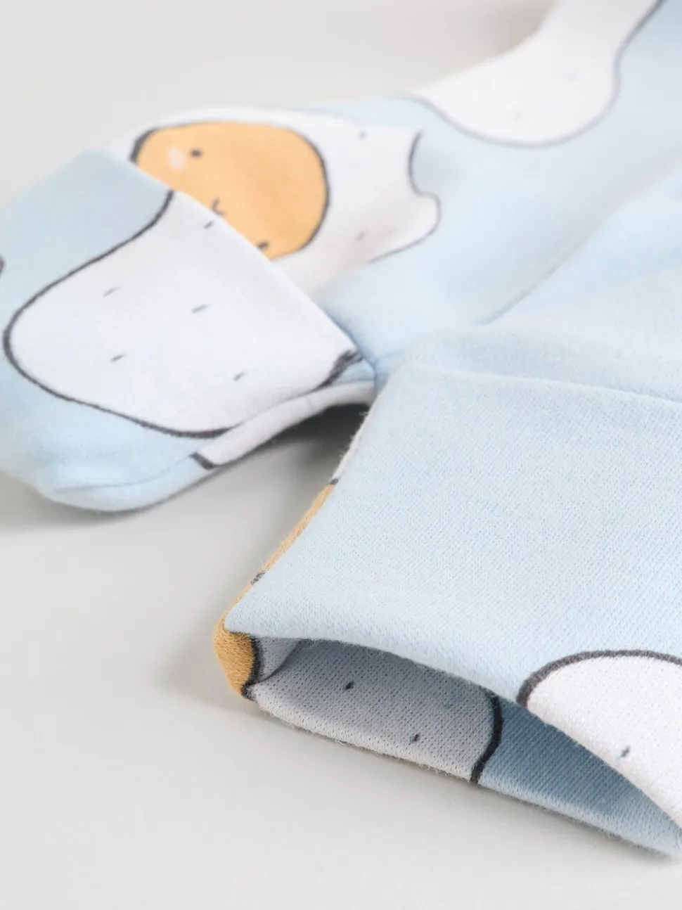 Mineraalkleurig - 4 Pack Baby-pyjama's met tweewegrits (0mnd -2jr)