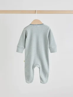 Mineraalkleurig - Verpakking van 4 Hamish-babypyjama's (0-2jr)