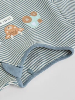 Mineraalkleurig - Verpakking van 4 Hamish-babypyjama's (0-2jr)