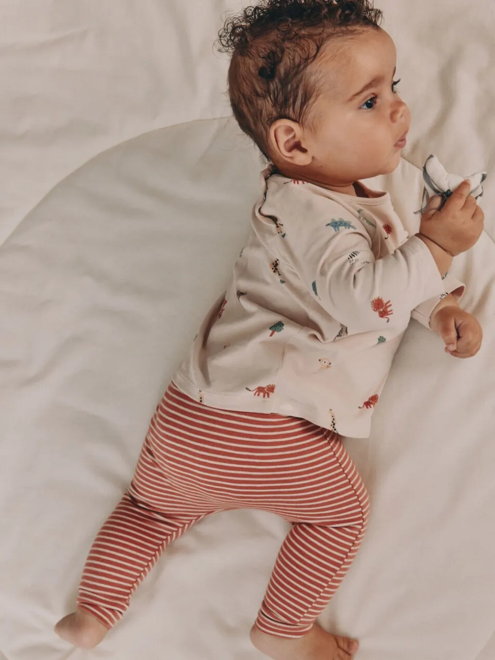 Mineral Little Cub - 8-delige babyset van tops en legging (0 mnd - 2 jr)