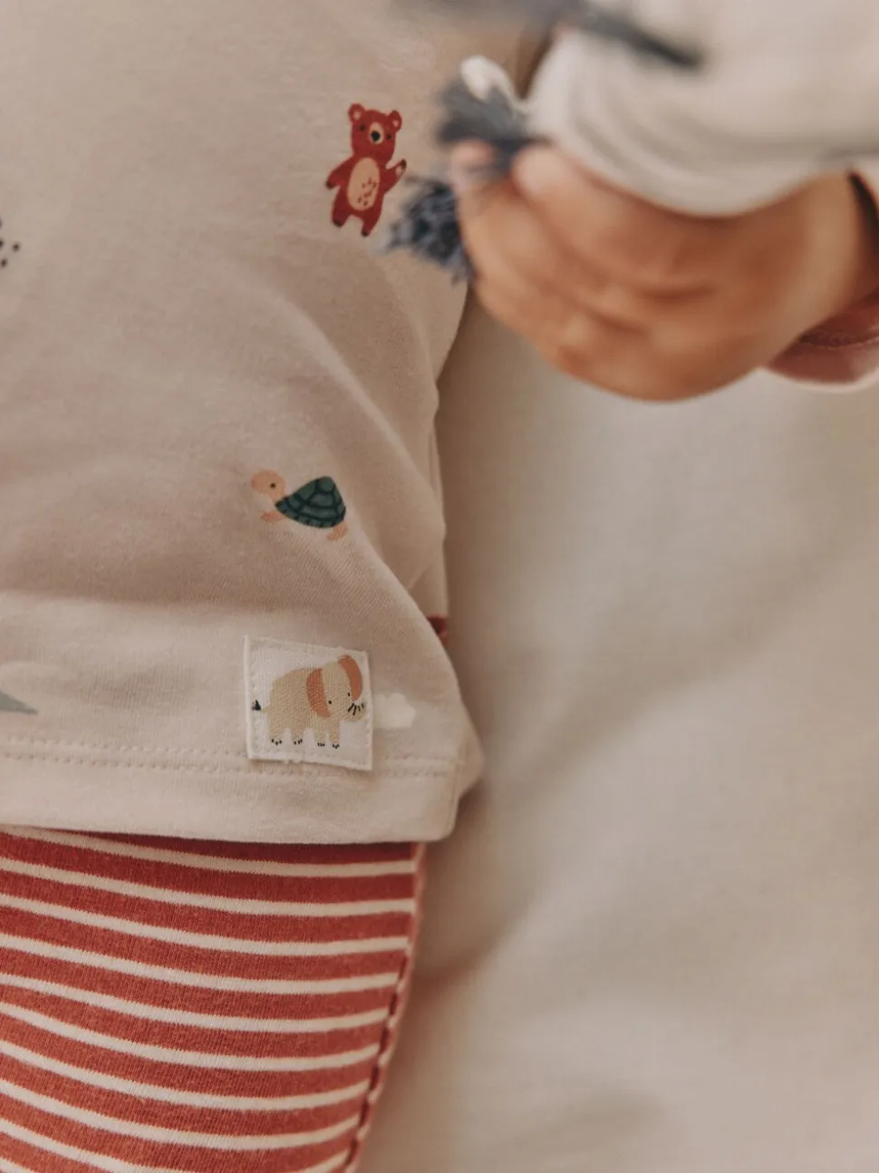 Mineral Little Cub - 8-delige babyset van tops en legging (0 mnd - 2 jr)