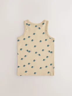 Mini-safariprint - 100% katoenen hemden set van 5 (1.5 - 8 jr)