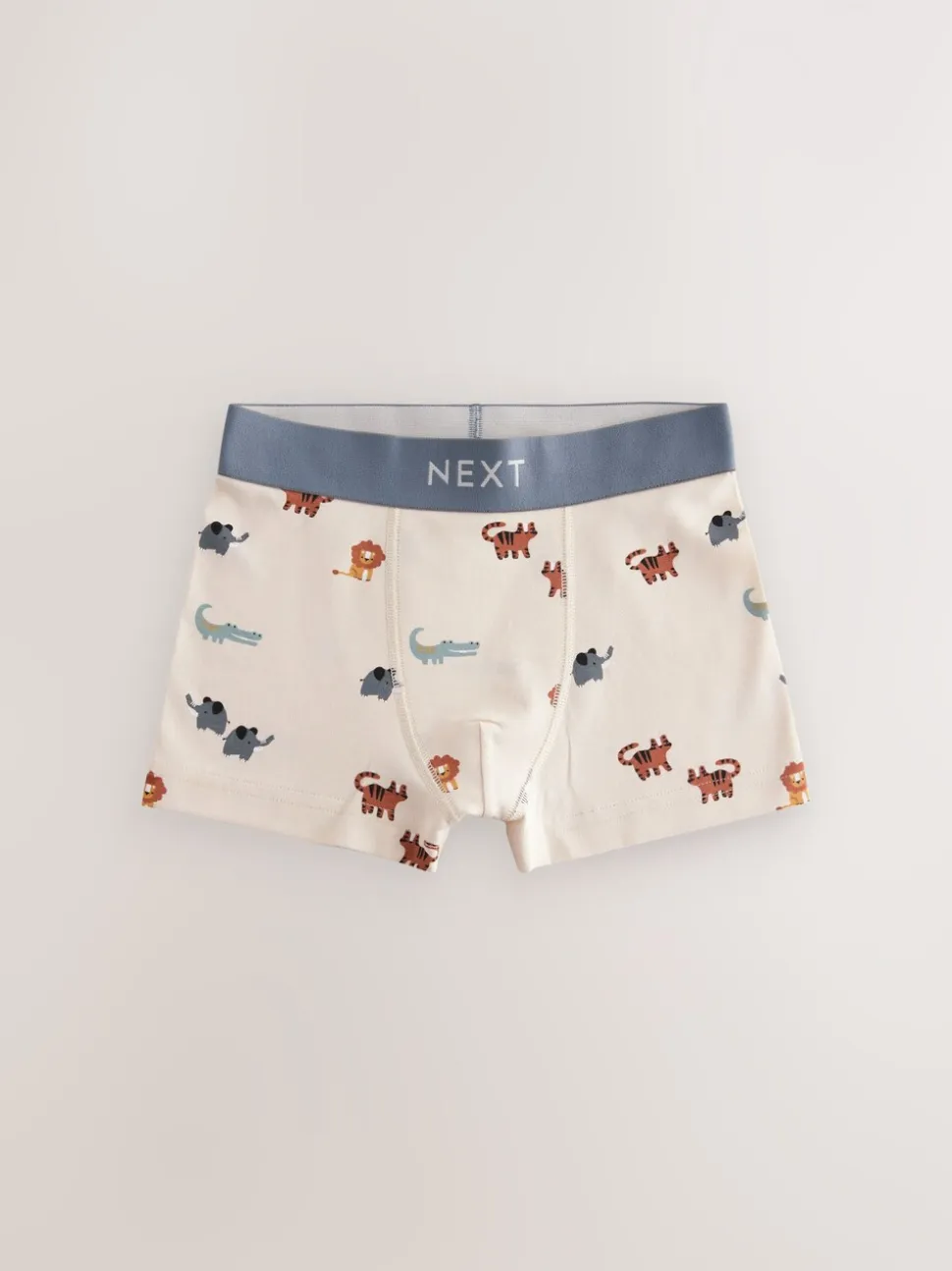Mini-safariprint - Junior karakter trunks 5 verpakking (1,5-16jr)