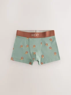 Mini-safariprint - Junior karakter trunks 5 verpakking (1,5-16jr)