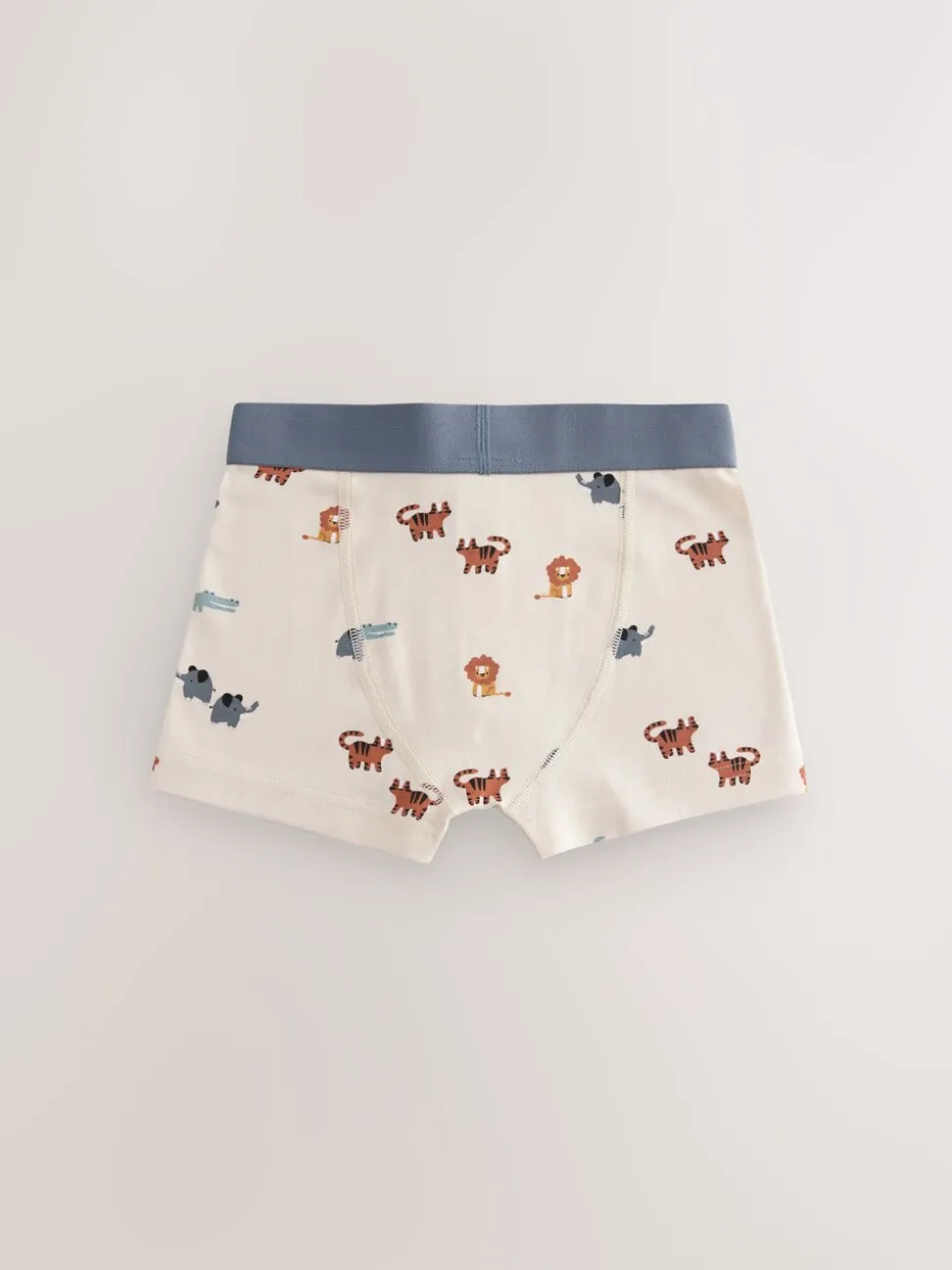 Mini-safariprint - Junior karakter trunks 5 verpakking (1,5-16jr)