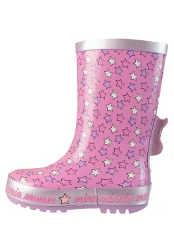 Minnie Mouse-figuur Laarzen met eenhoorn Print