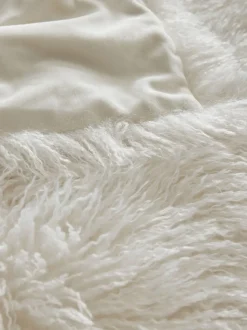 Mongolian Faux Fur Throw
