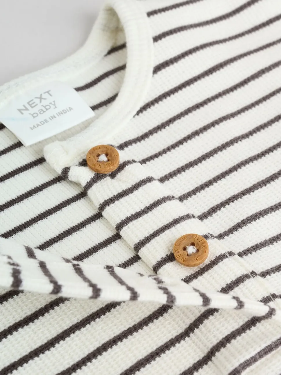 Mono Streep - Baby T-shirts met lange mouwen 4 stuks (0mnd-2jr)