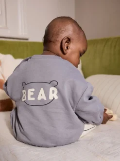 Monochroom - Baby sweatshirt en joggingbroek set (0mnd-2jr)