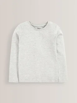 Monochroom - Verpakking van 3 basis T-shirts met lange mouwen (3-16jr)
