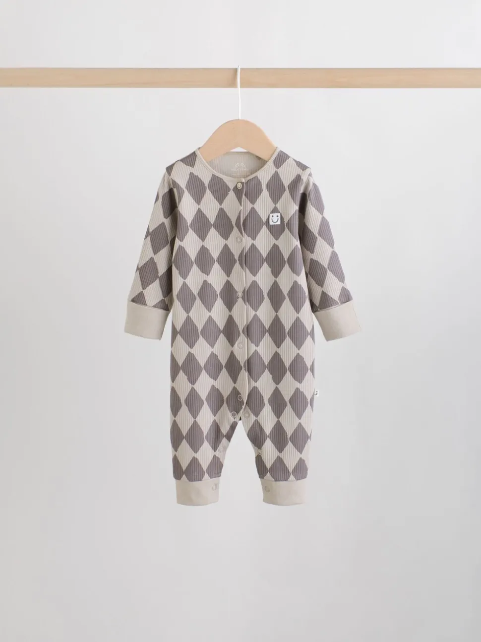 Monochroom - Verpakking van 4 babypyjama's (0 mnd-3 jr)