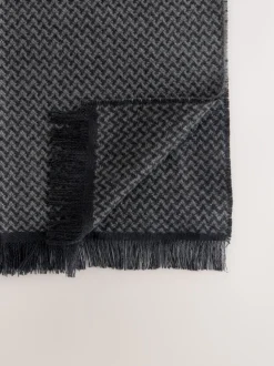 Monochroom - Zigzag Ombre Scarf