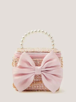 Monsoon Bow Tweed Bag
