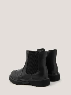 Monsoon Brogue Chelsea Boots