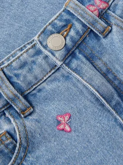 Monsoon Butterfly Embroidered Straight Leg Jeans